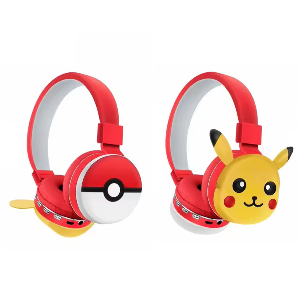 Auriculares Bluetooth Infantiles Pikachu