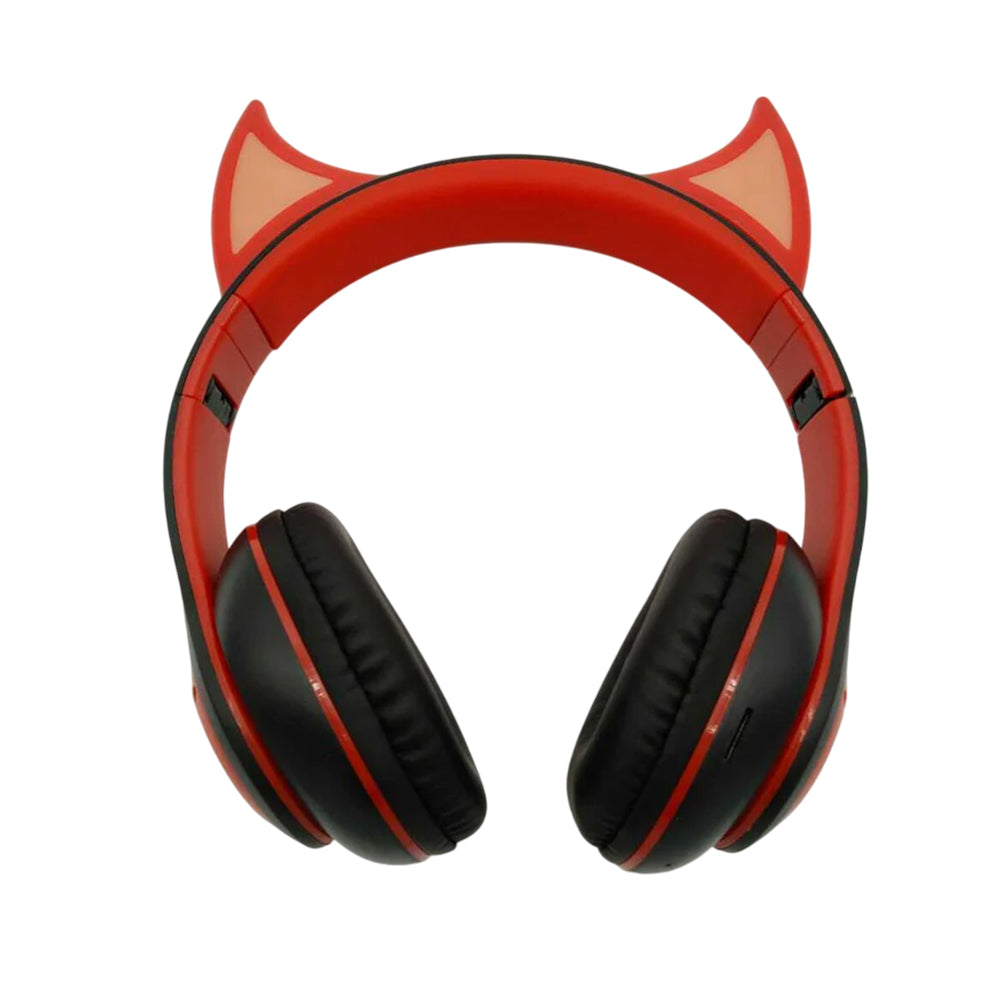 Auriculares Bluetooth Cuernitos RGB