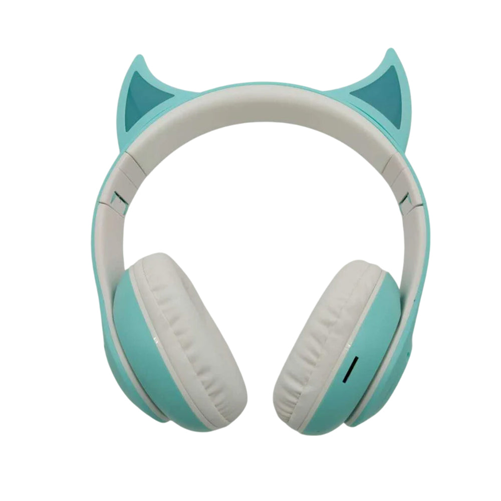 Auriculares Bluetooth Cuernitos RGB