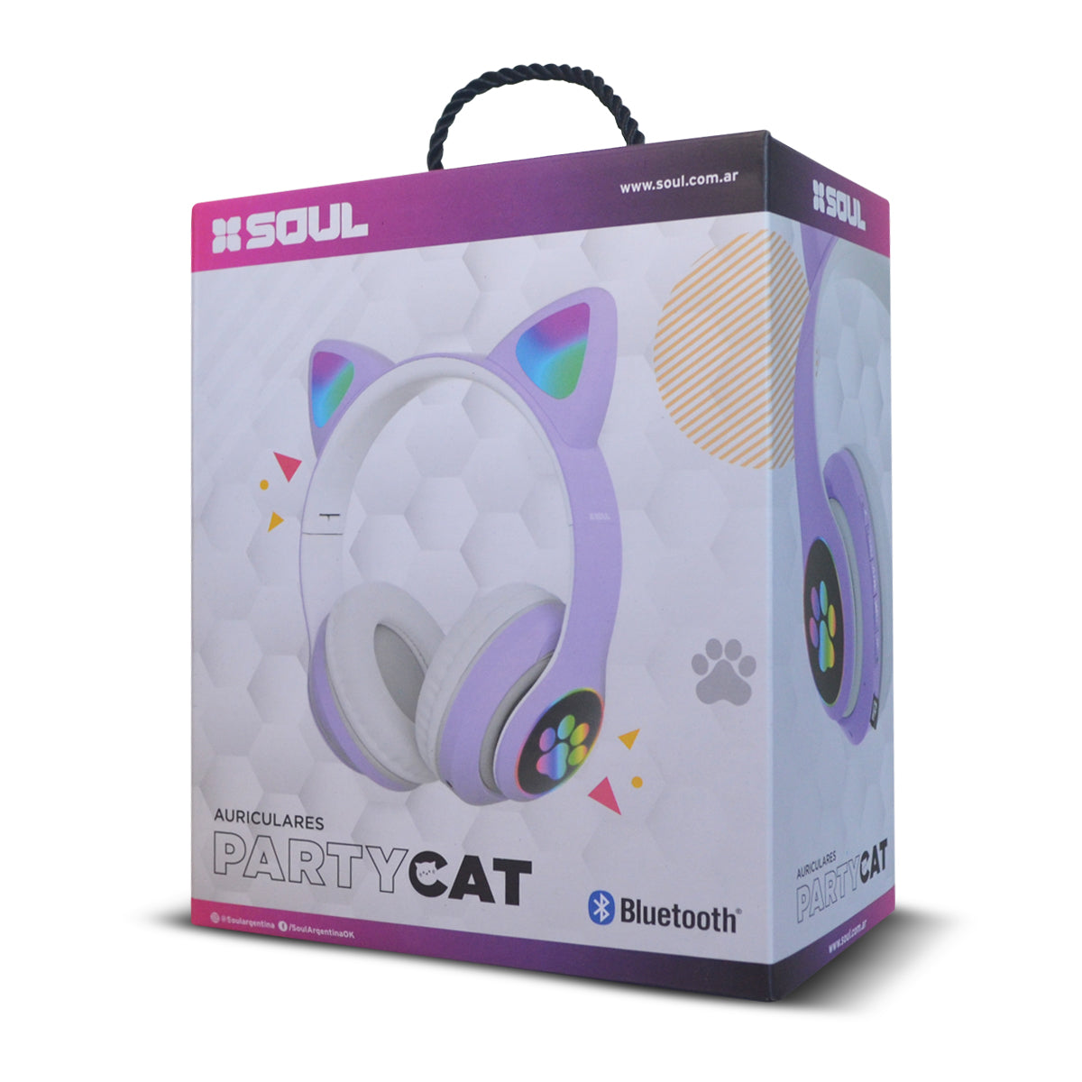 Auriculares Bluetooth Soul Party Cat
