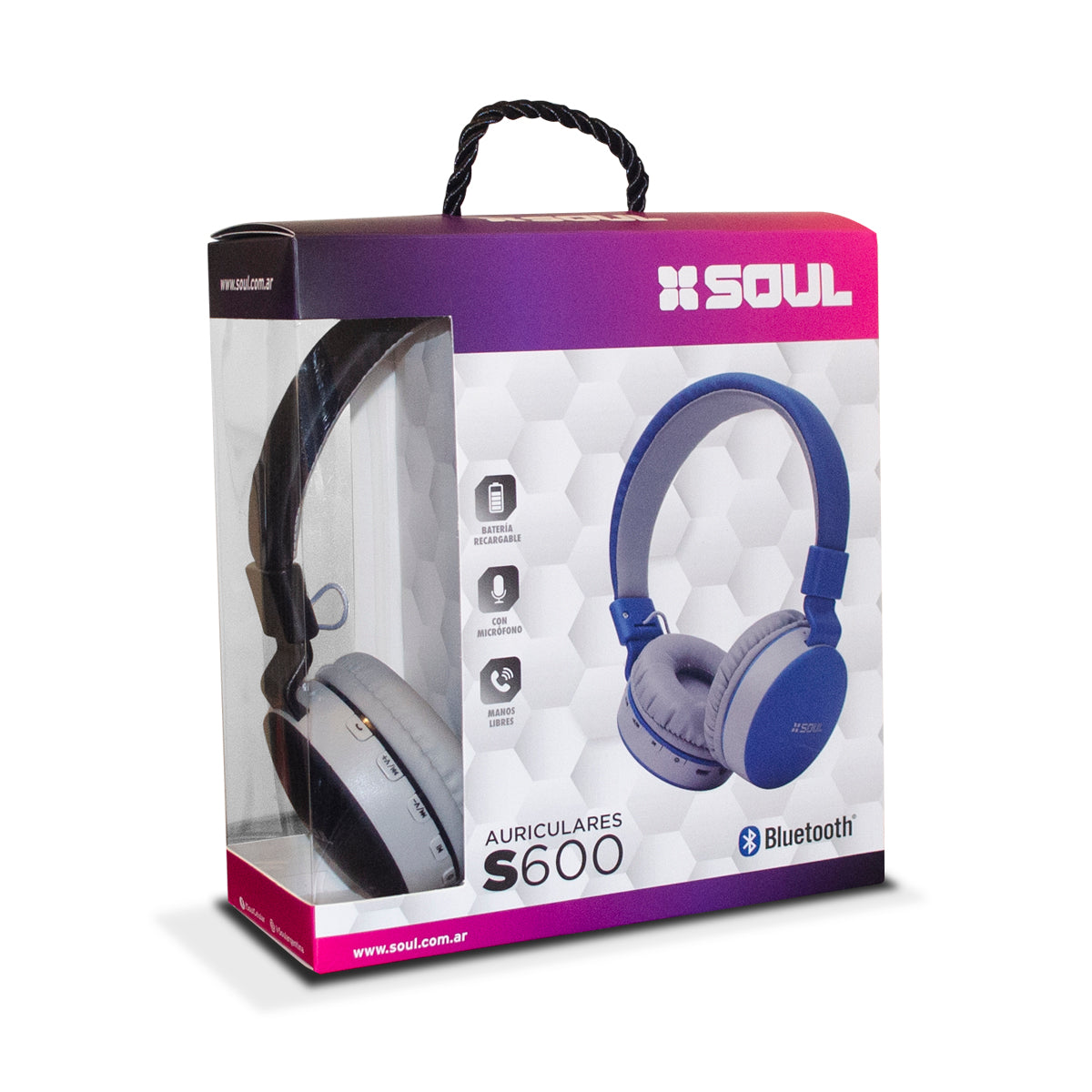 Auriculares Bluetooth Soul S600