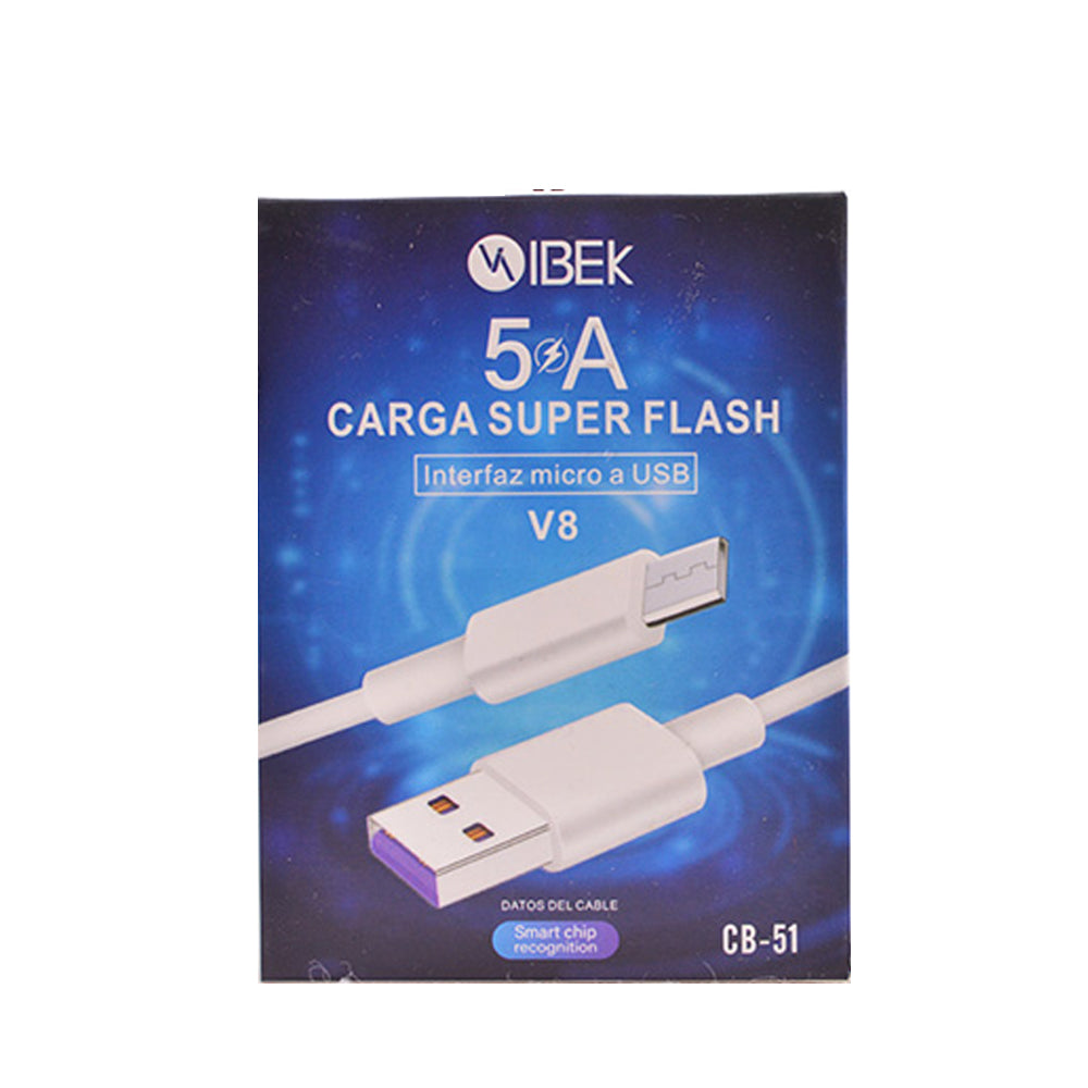 Cable Ibek 5A Micro USB