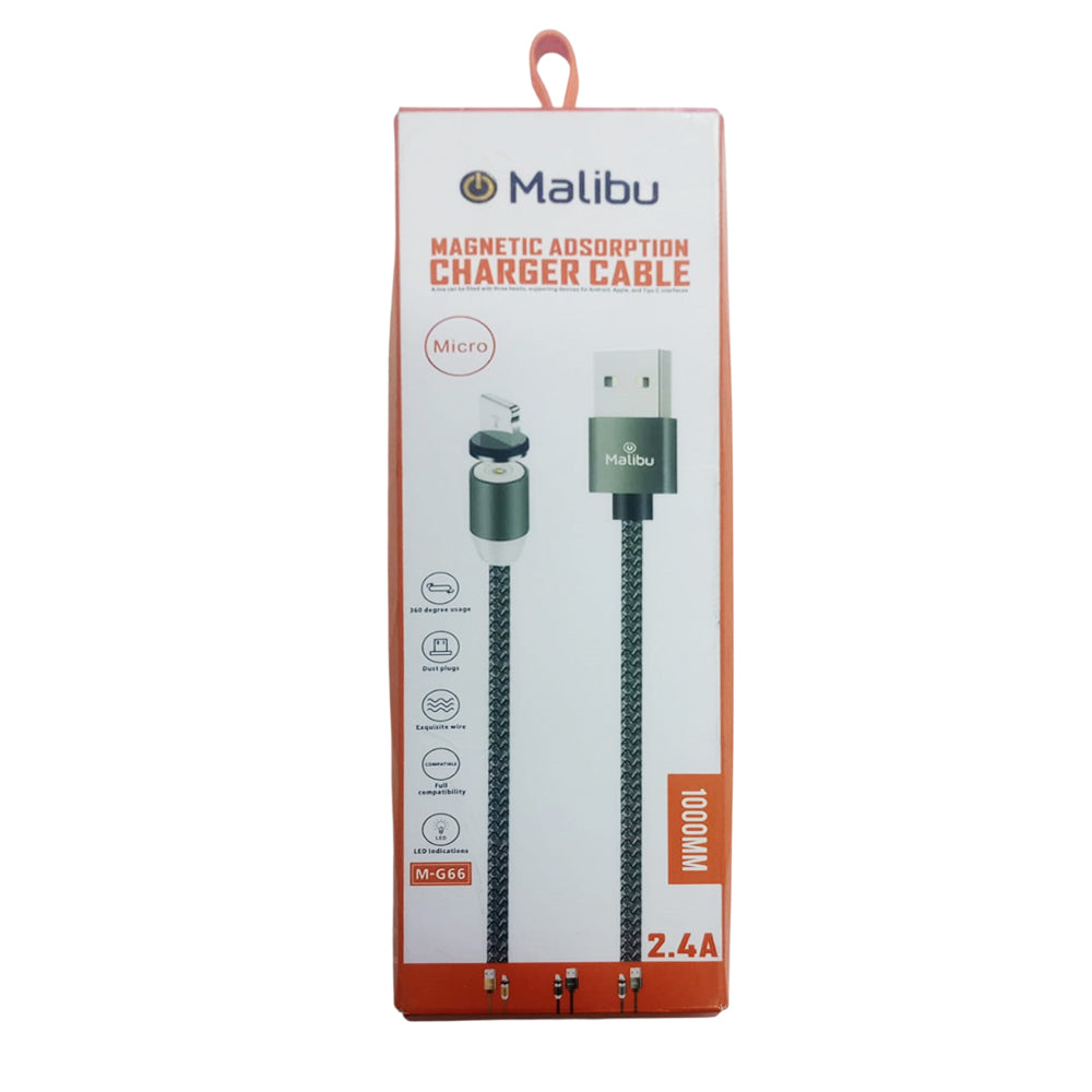 Cable Malibu Magnetico 2.4A Micro USB
