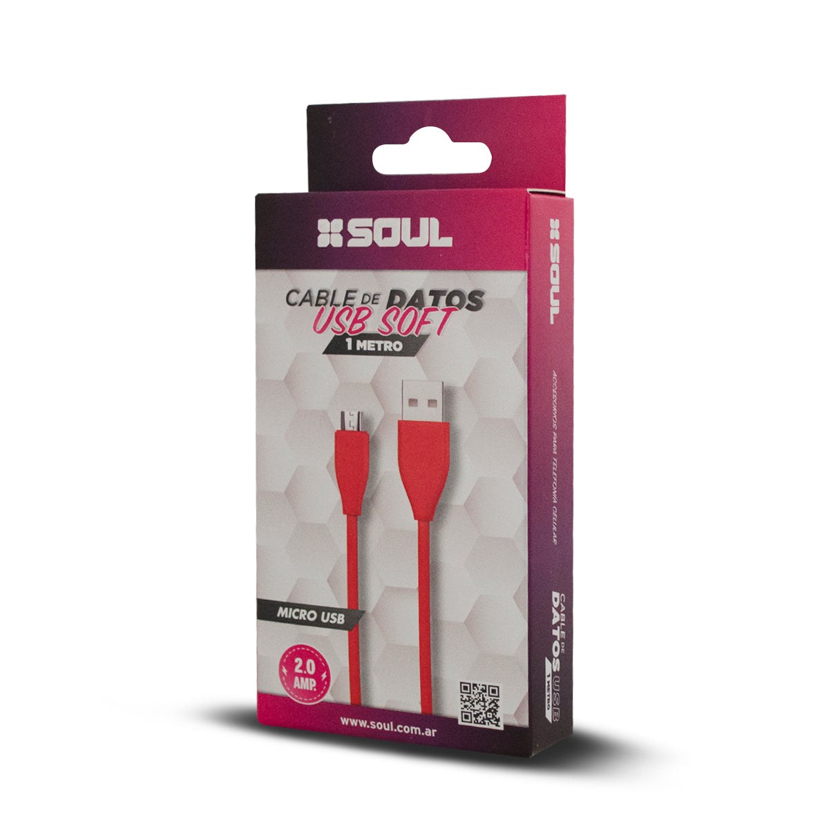 Cable Soul Soft 2 metros - Lightning