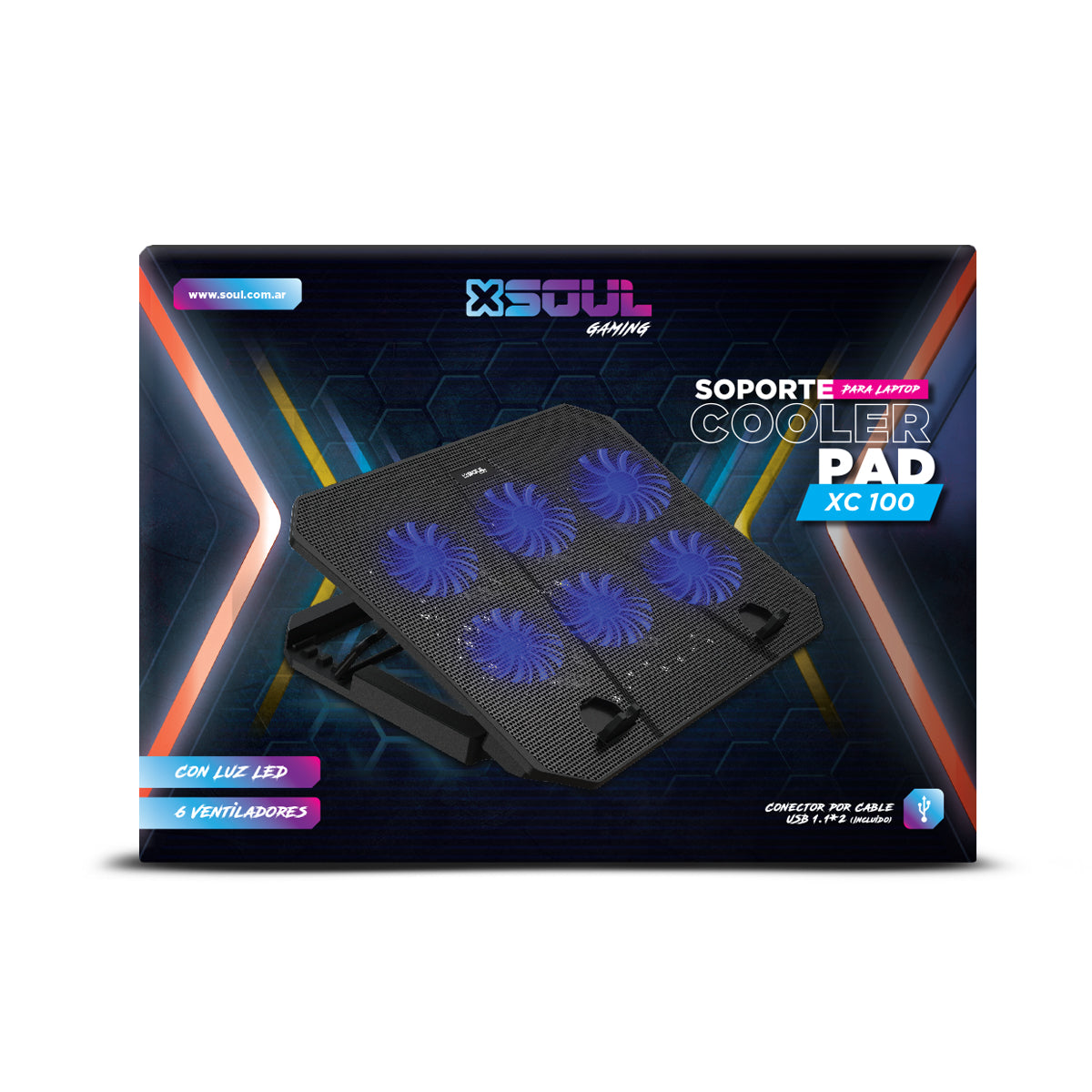 Base para Notebook Soul USB XC-100