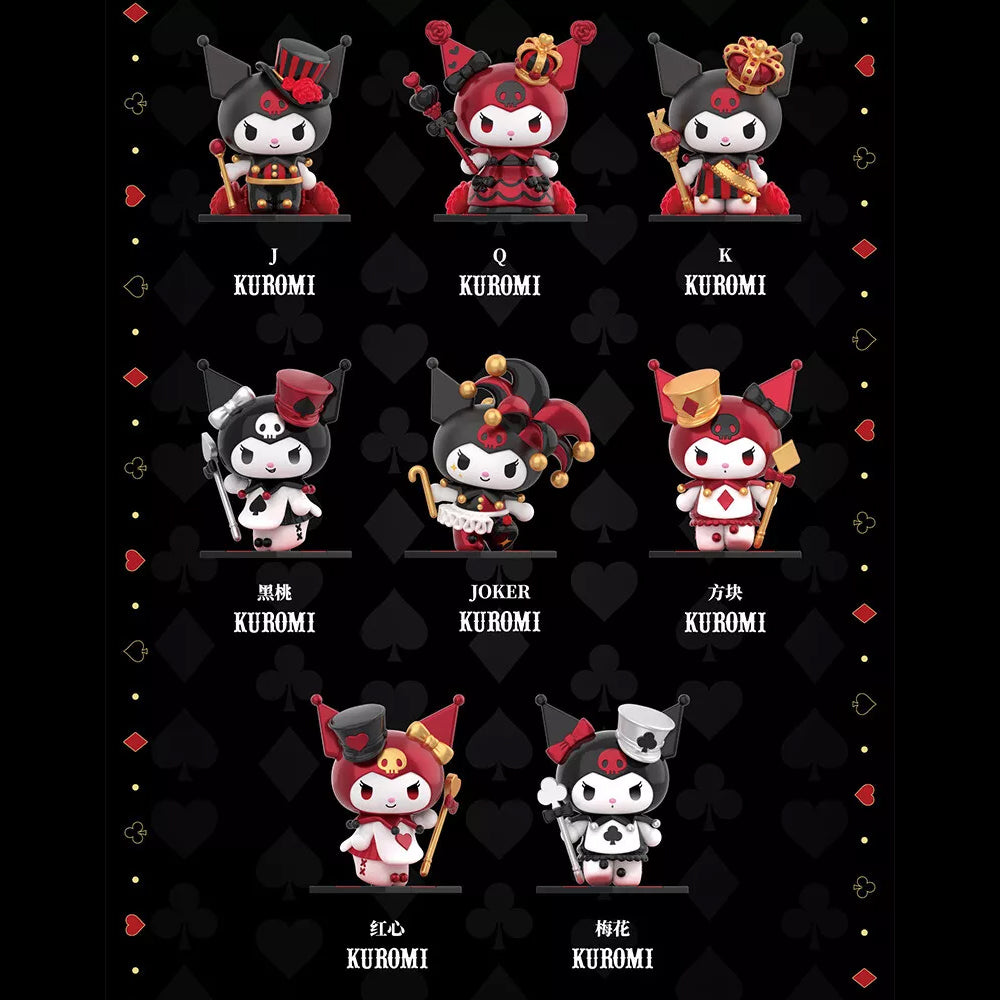 Figuras Kuromi Poker Kingdom Series x 1 Caja Misteriosa