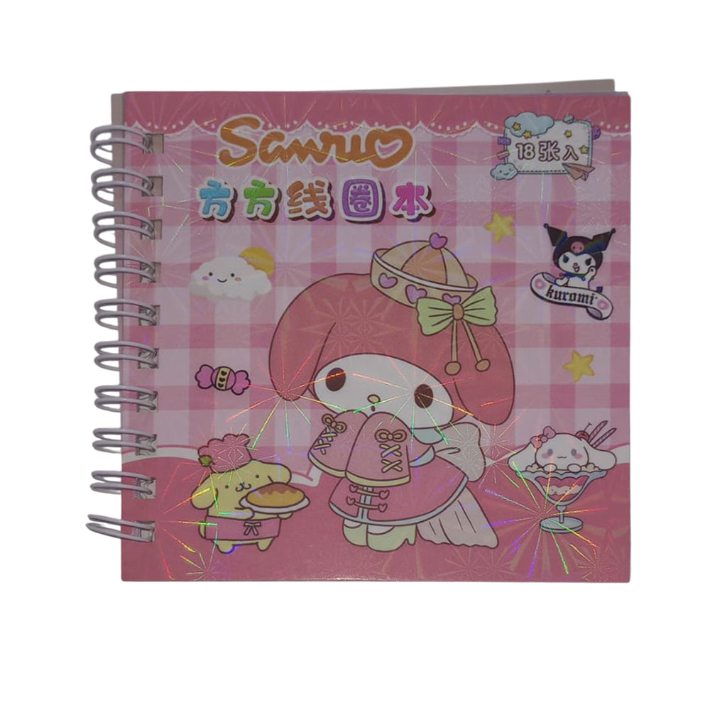 Libreta con Stickers Kuromi