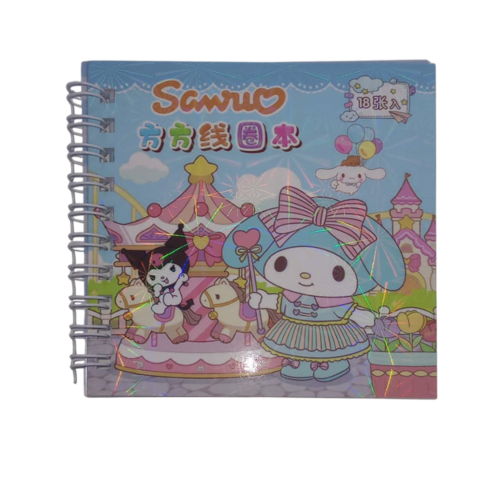 Libreta con Stickers Kuromi