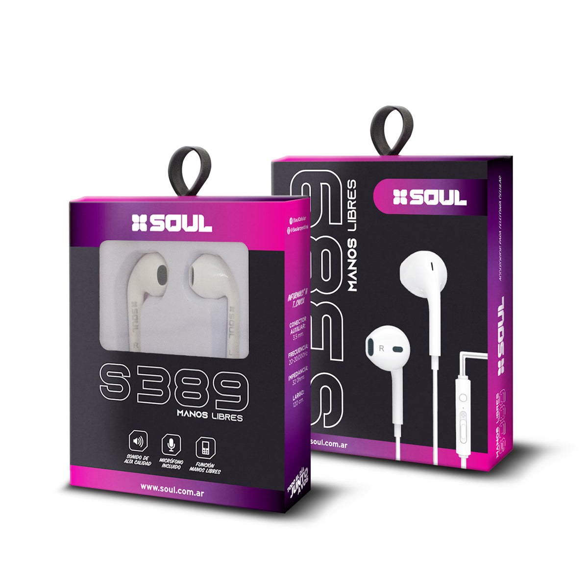 Auriculares Soul S389