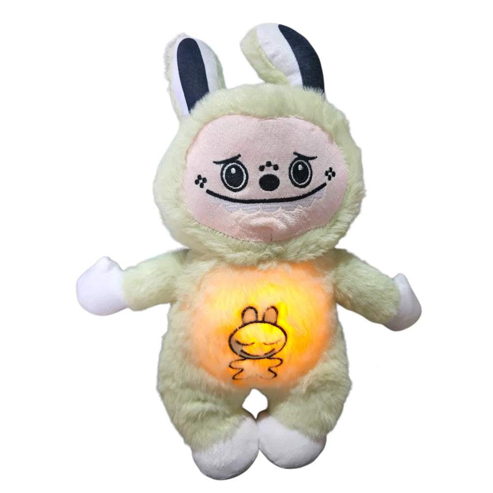 Muñeco Peluche Labubu, Respira, Duerme, musica
