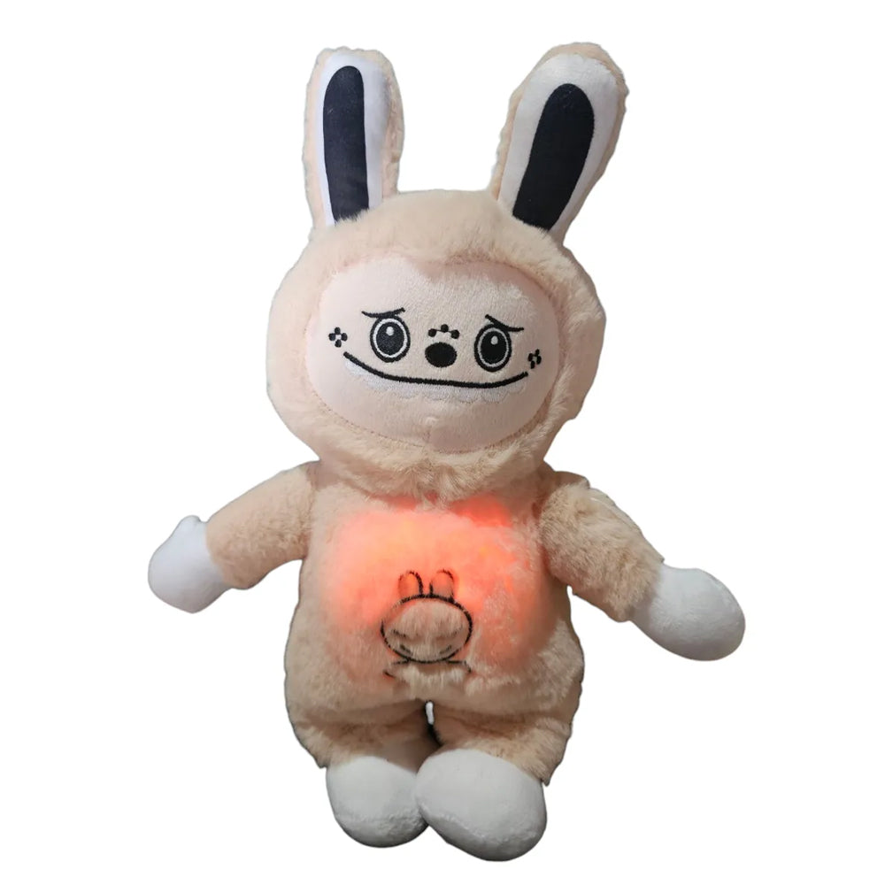 Muñeco Peluche Labubu, Respira, Duerme, musica