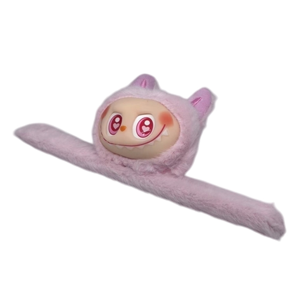 Pulsera Brazalete de Peluche Labubu Cabeza