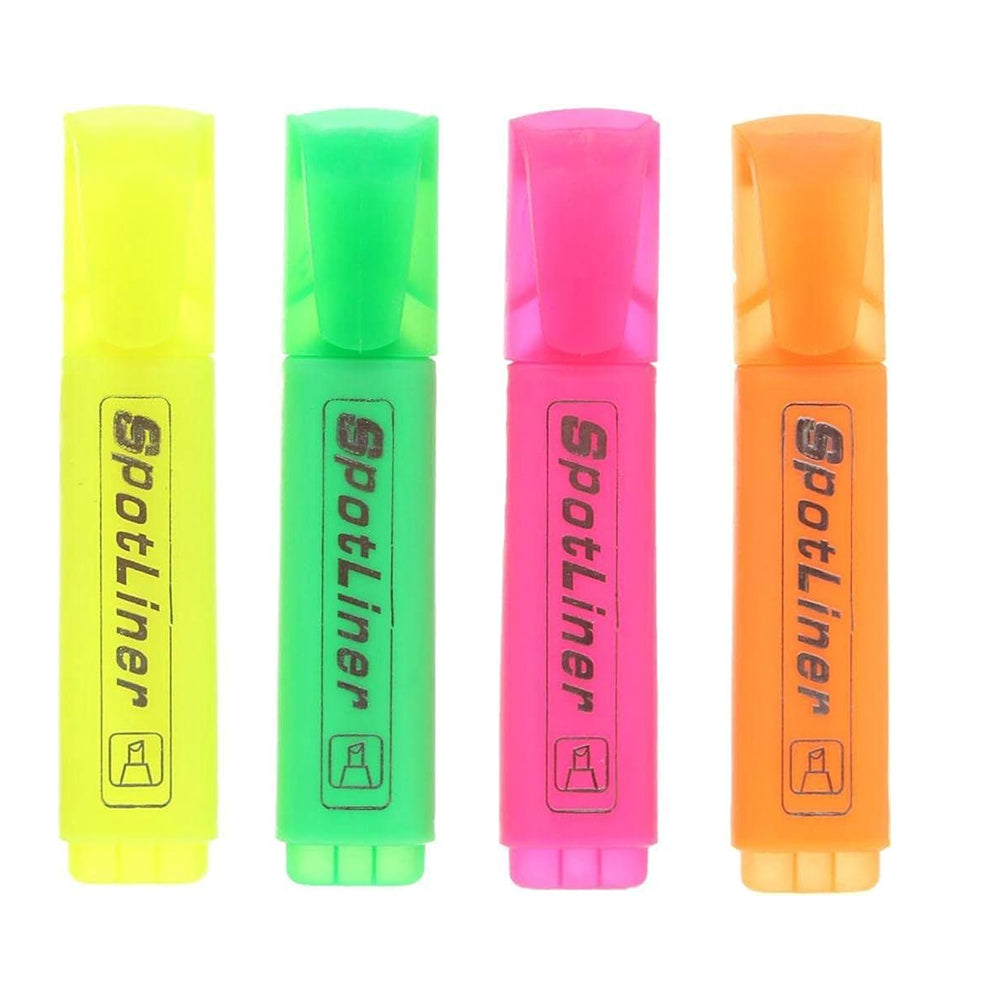 Resaltadores Fluorescentes Spotliner Pack x 4