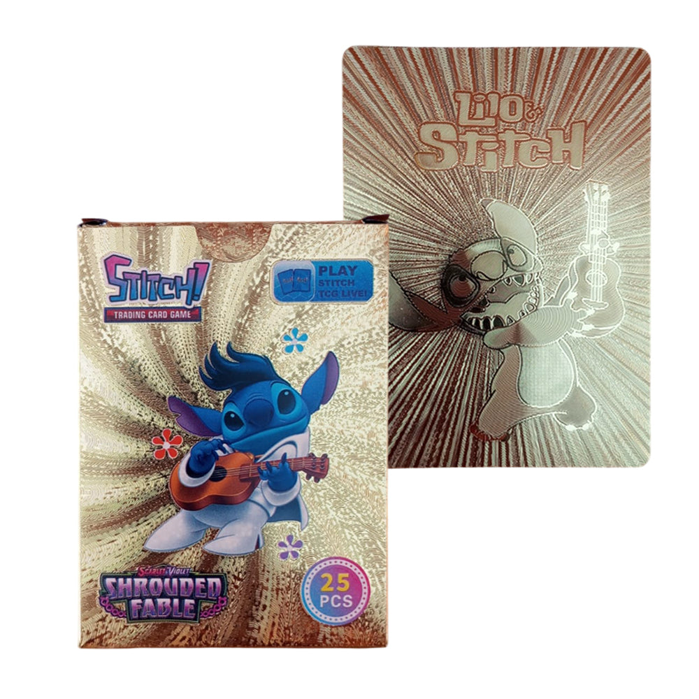 Cartas Coleccionables Stitch - Cajas con 25 cartas