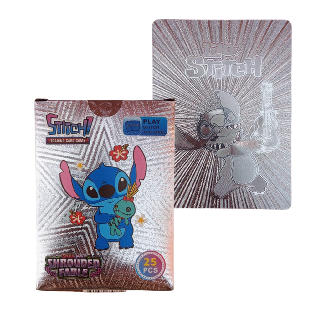 Cartas Coleccionables Stitch - Cajas con 25 cartas