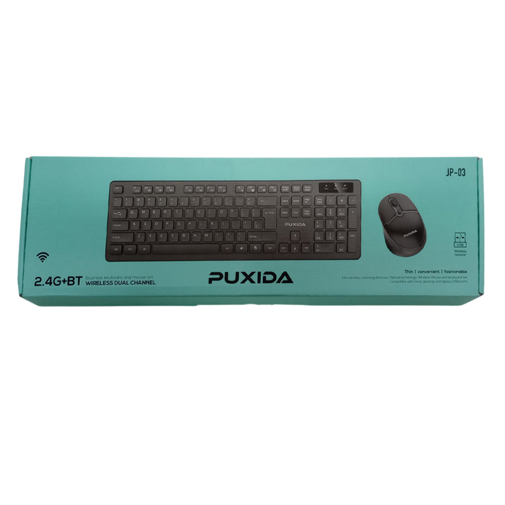 Teclado y Mouse Inalambricos Puxida JP-03