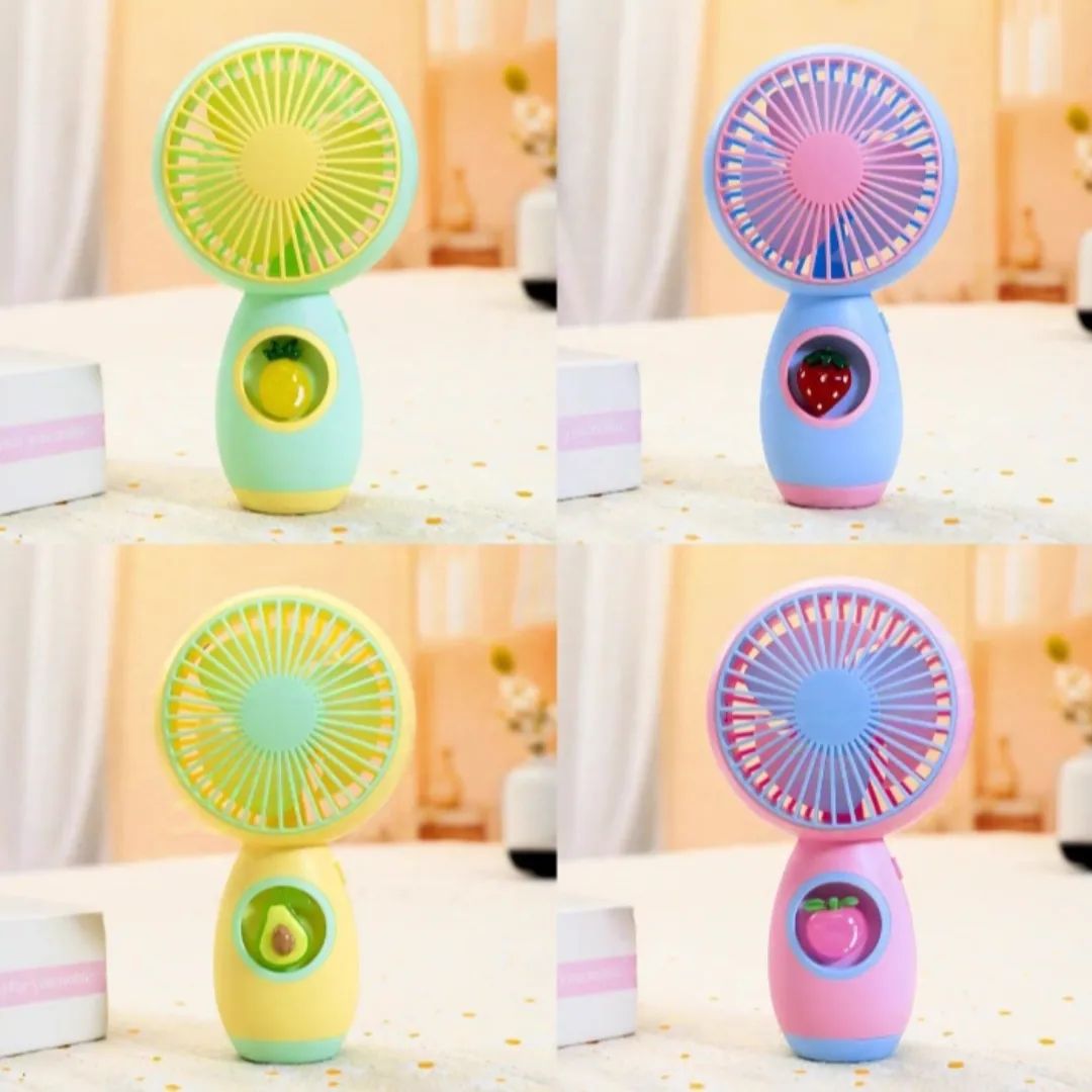 Ventilador de Mano Mini con Figuras