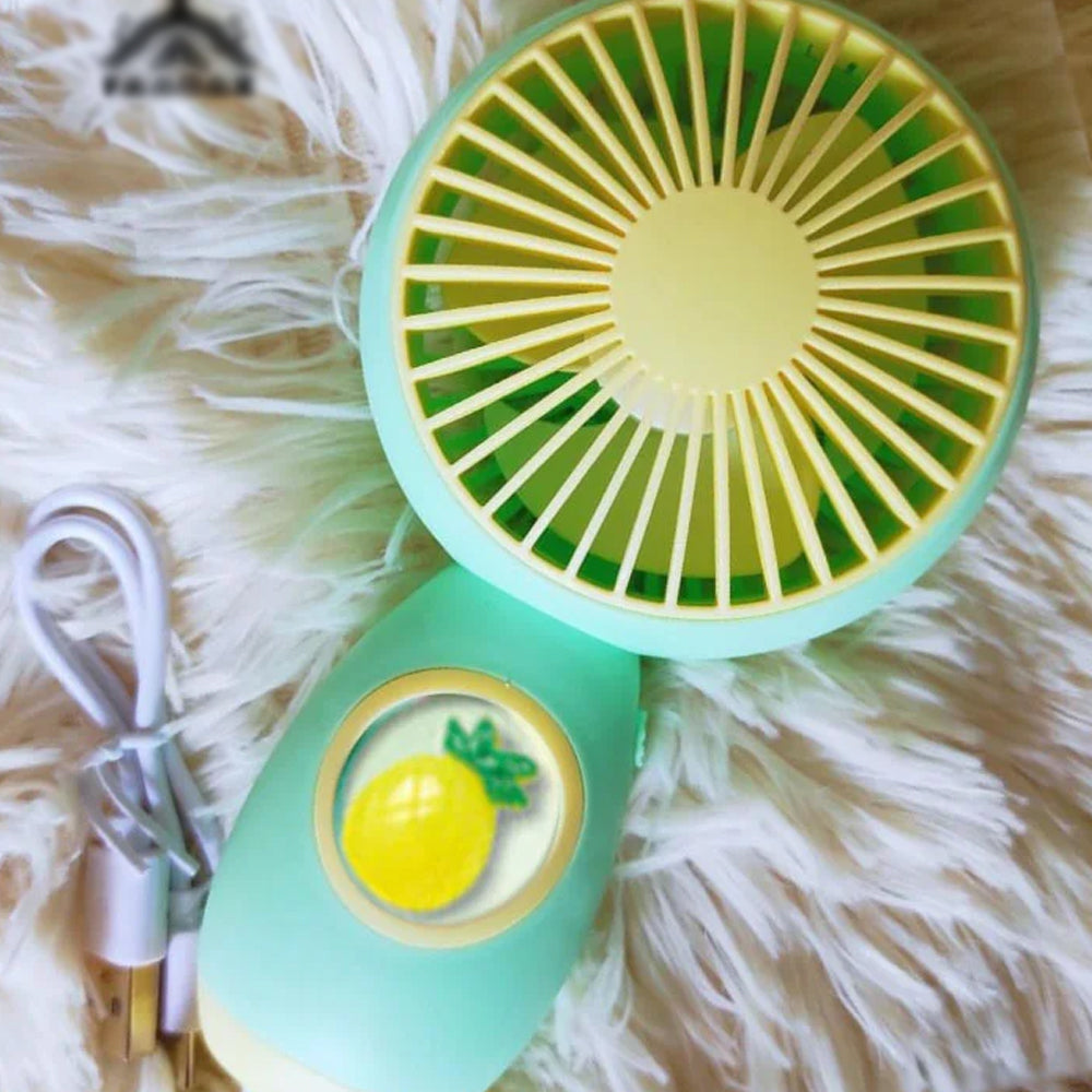 Ventilador de Mano Mini con Figuras