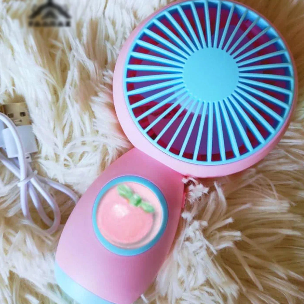 Ventilador de Mano Mini con Figuras