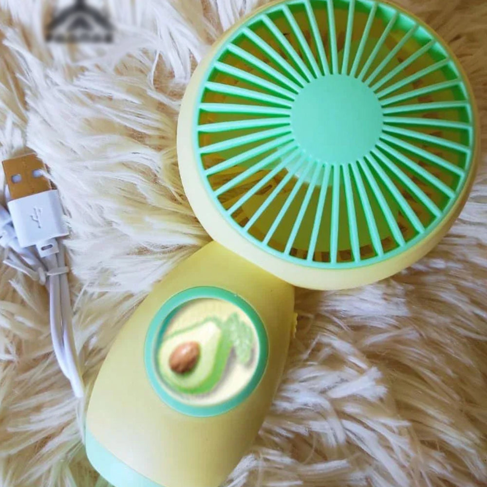Ventilador de Mano Mini con Figuras