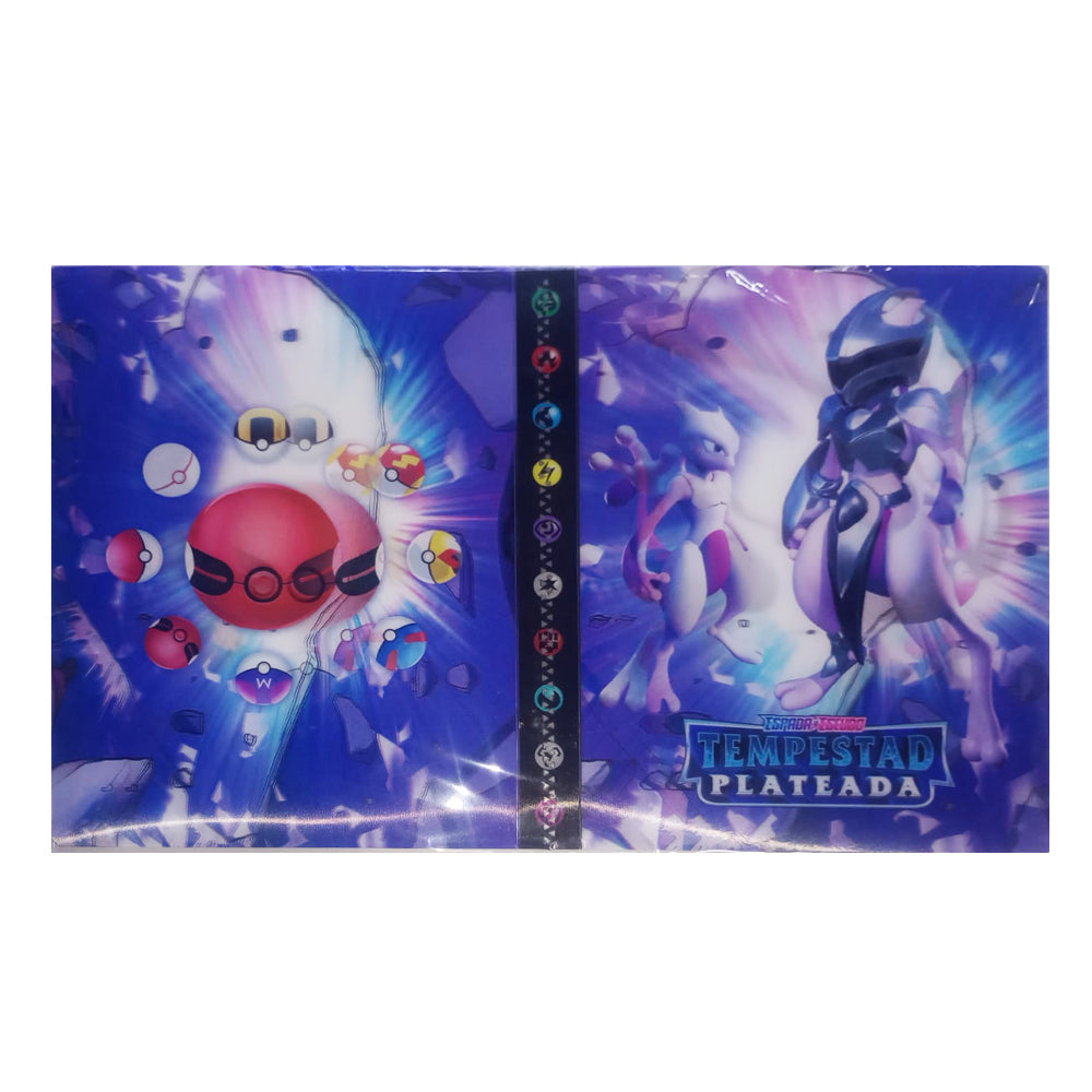 Album Coleccionador Holográfico Para 240 Cartas Pokemon