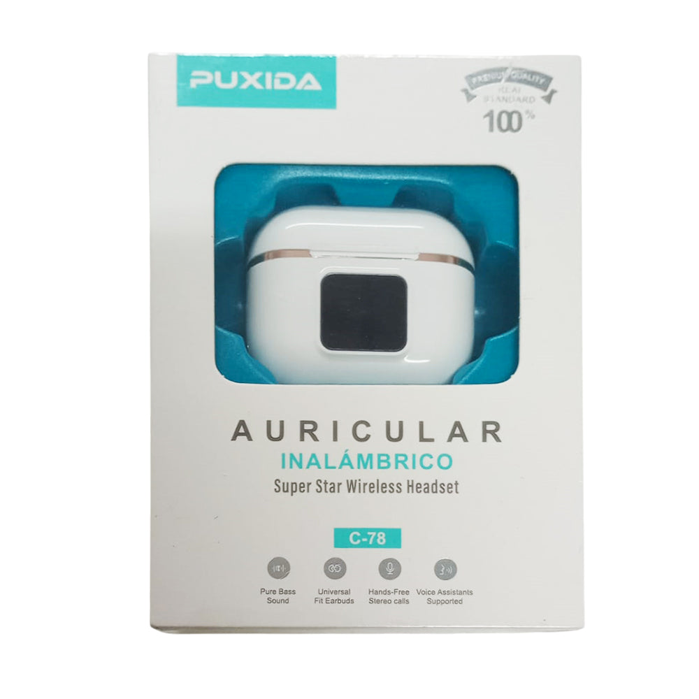 Auriculares Bluetooth Puxida C-78