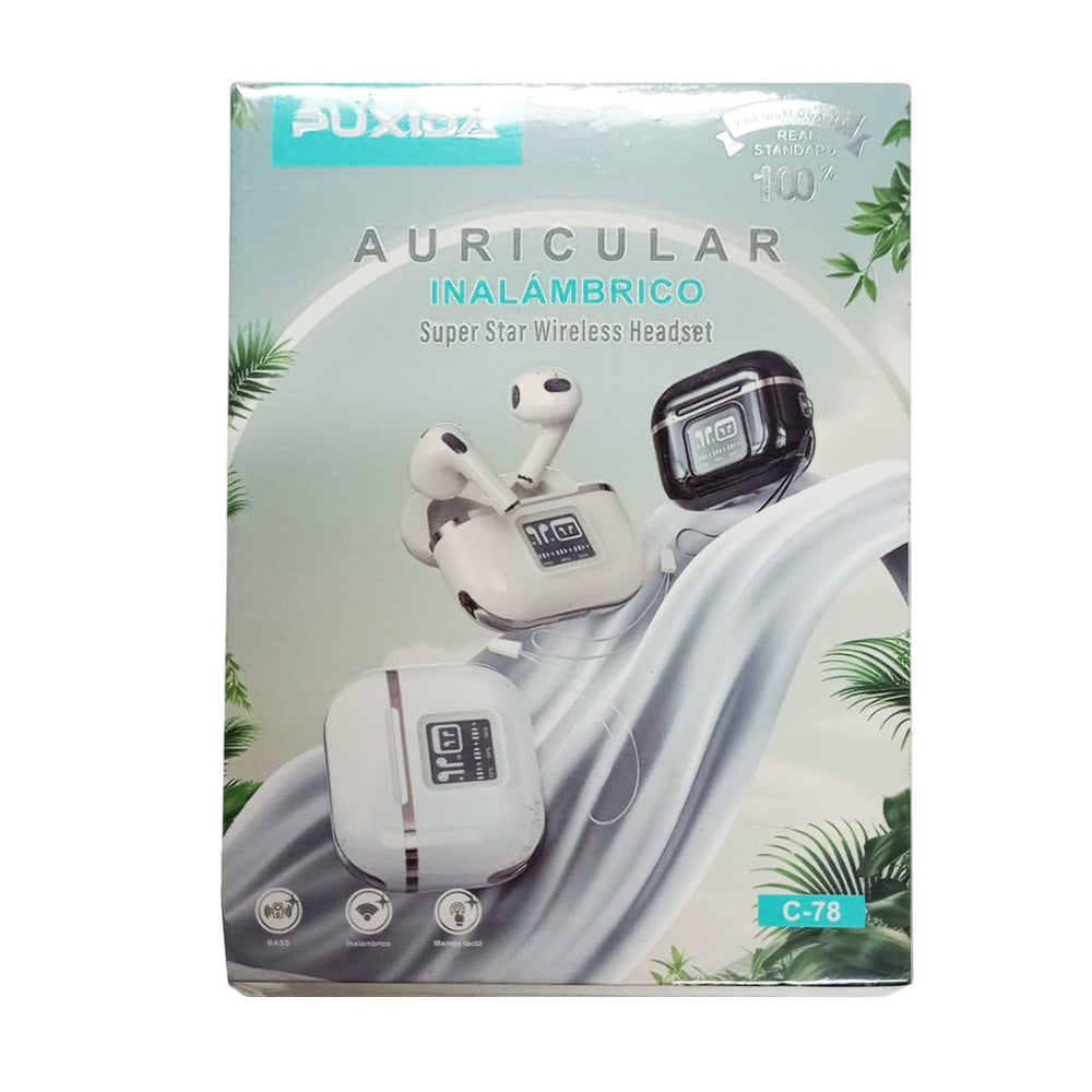 Auriculares Bluetooth Puxida C-78