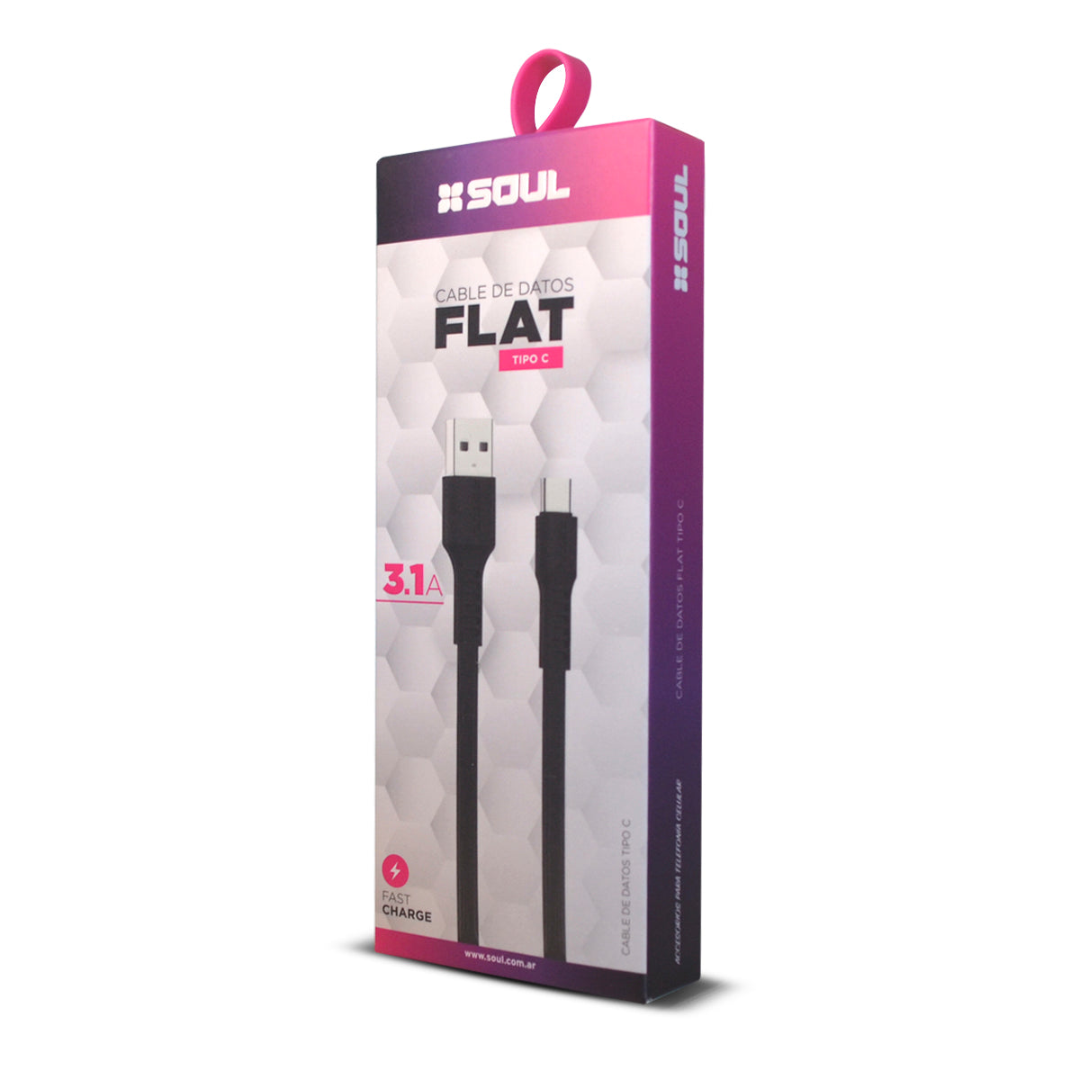 Cable Soul Flat - Tipo C