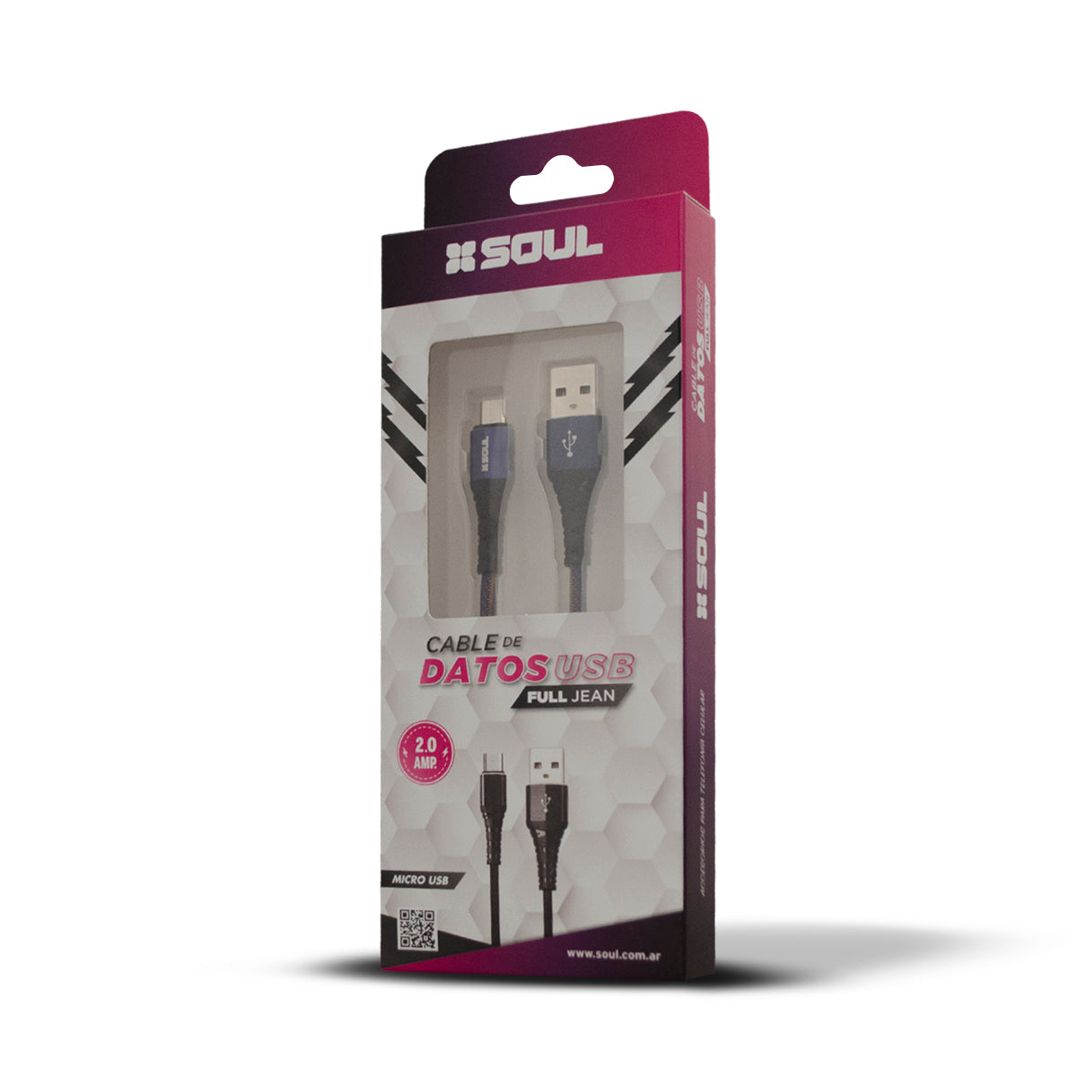 Cable Soul Full Jean - Lightning
