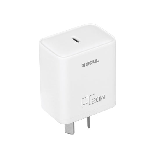 Cargador SOUL Fast Charge 20W PD - Cable Tipo C a Lightning