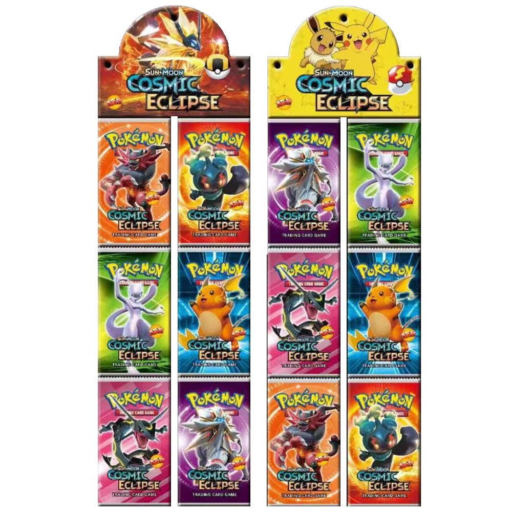 Cartas TCG Pokemon Cosmic Eclipse - Tira x 12 sobres