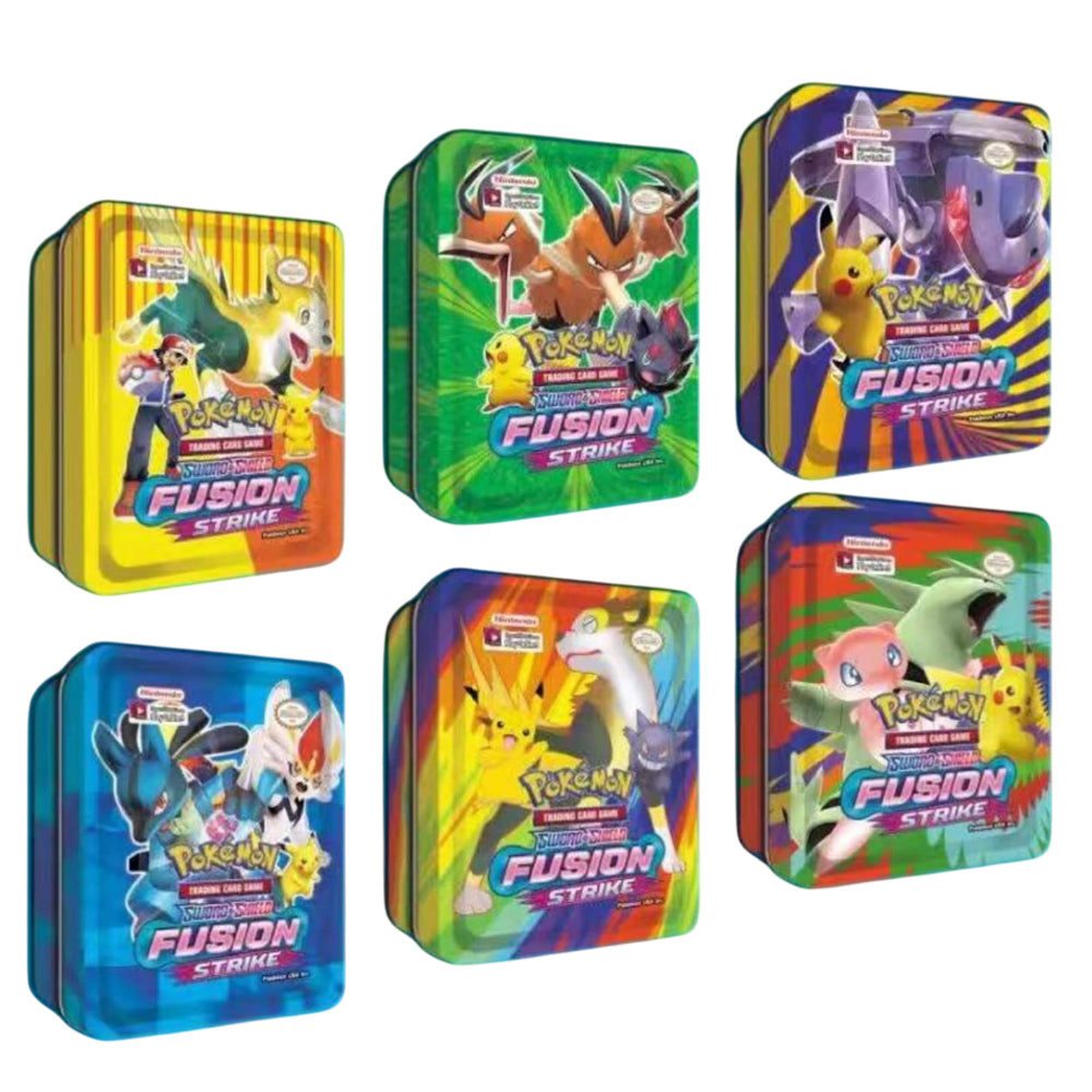 Lata Pokemon Chica - 40 cartas TCG + Especial