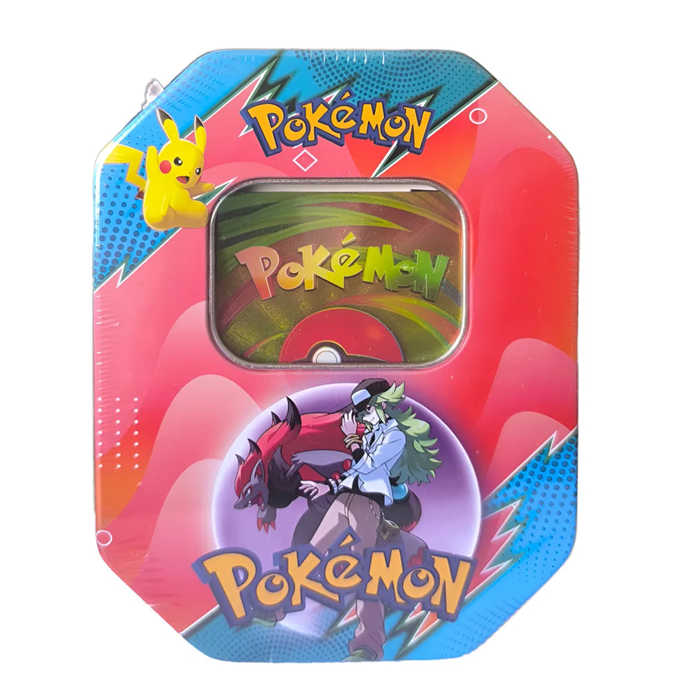Lata Pokemon XXL- 60 cartas TCG + Especial + Tablero