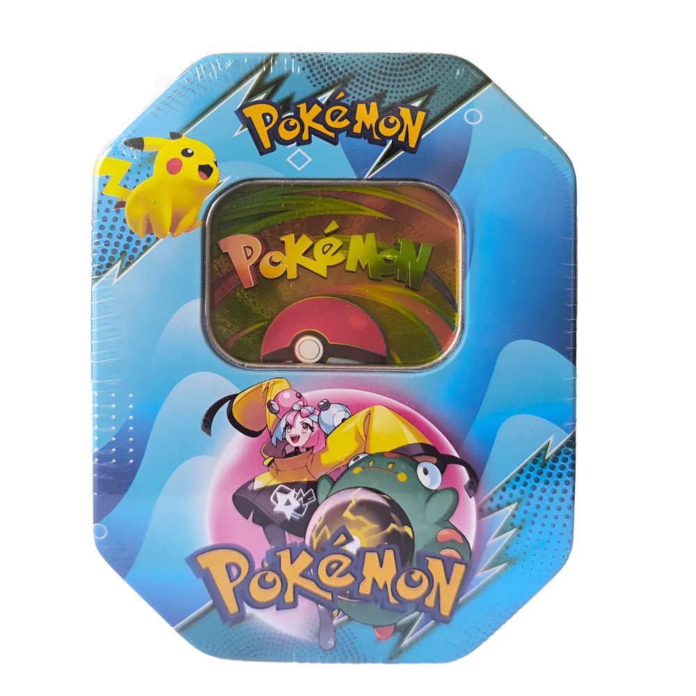 Lata Pokemon XXL- 60 cartas TCG + Especial + Tablero