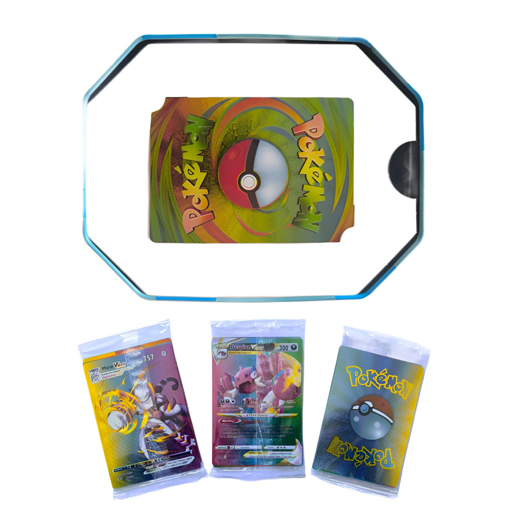 Lata Pokemon XXL- 60 cartas TCG + Especial + Tablero
