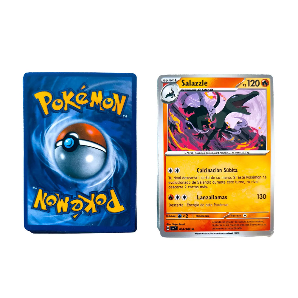 Lata Pokemon XXL- 60 cartas TCG + Especial + Tablero