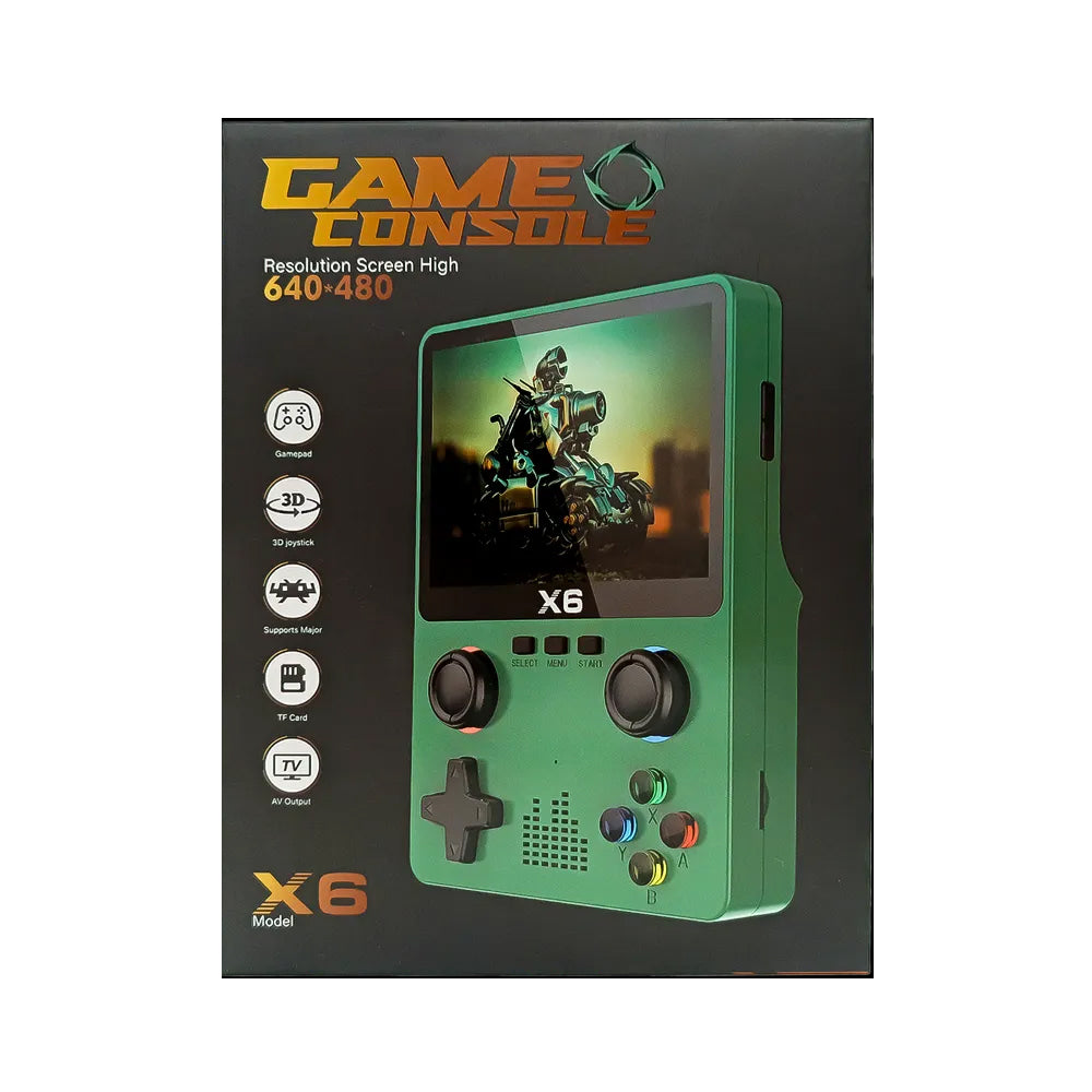 Consola Portatil X6 - Compatible con mas de 4.200 Juegos