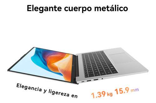 Laptop Huawei Matebook D 14 Ci5 12a 8 Gb +512 Gb Win11 Gris