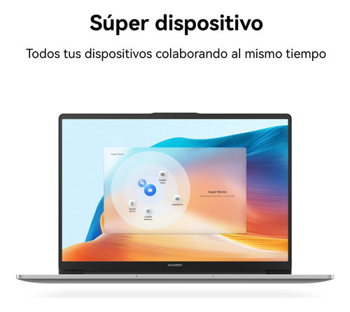 Laptop Huawei Matebook D 14 Ci5 12a 8 Gb +512 Gb Win11 Gris