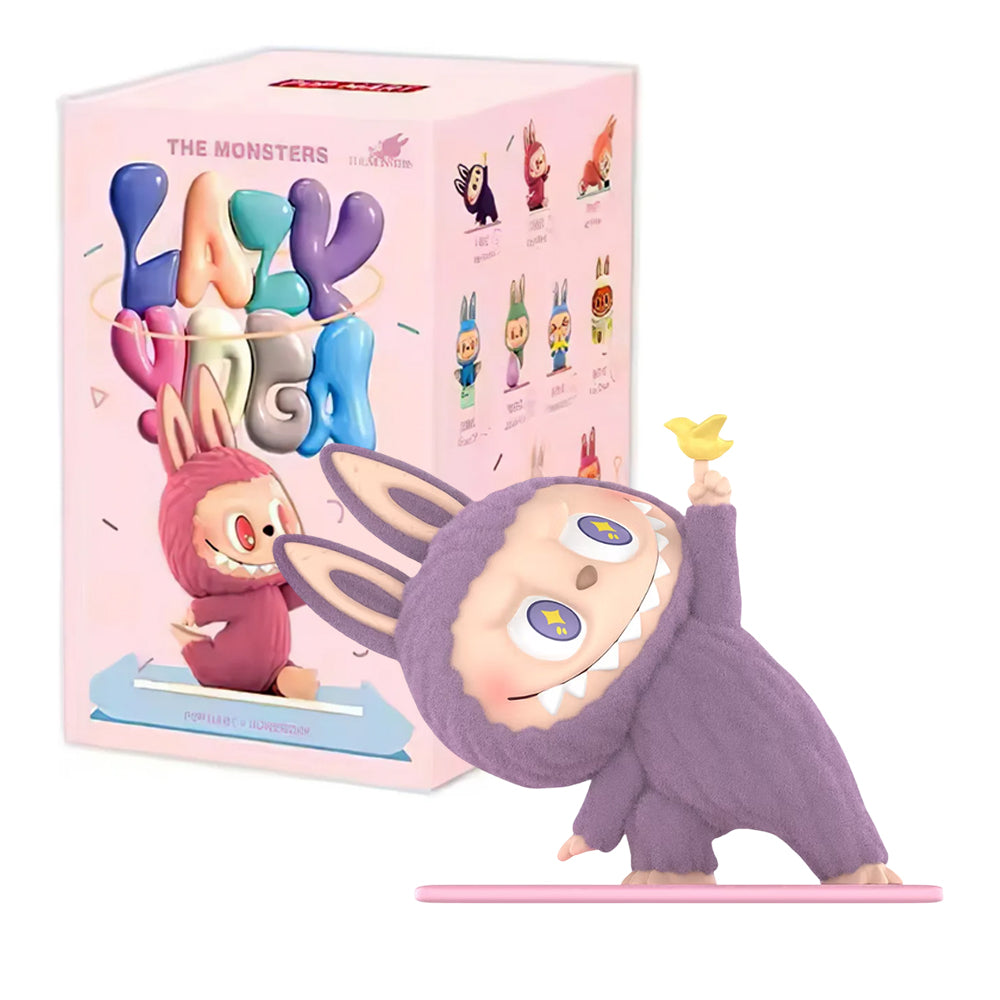 Labubu Caja Lazy Yoga - Coleccionables