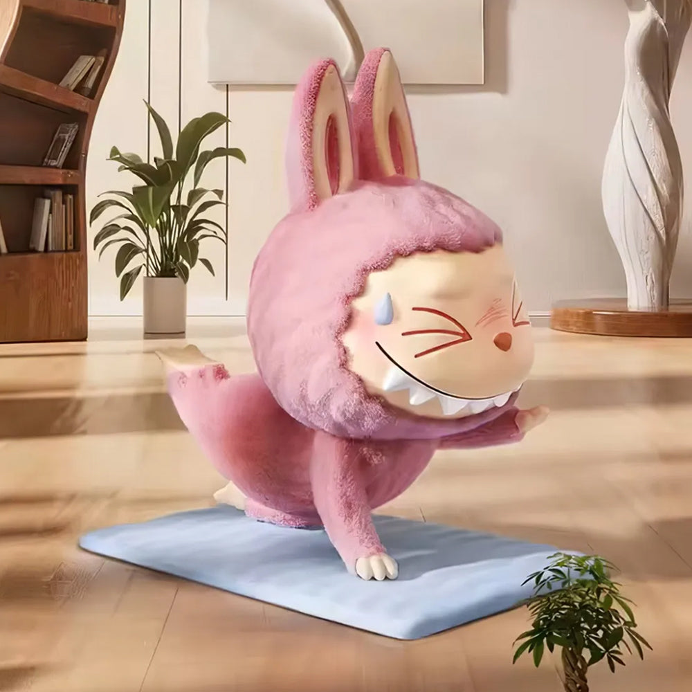 Labubu Caja Lazy Yoga - Coleccionables