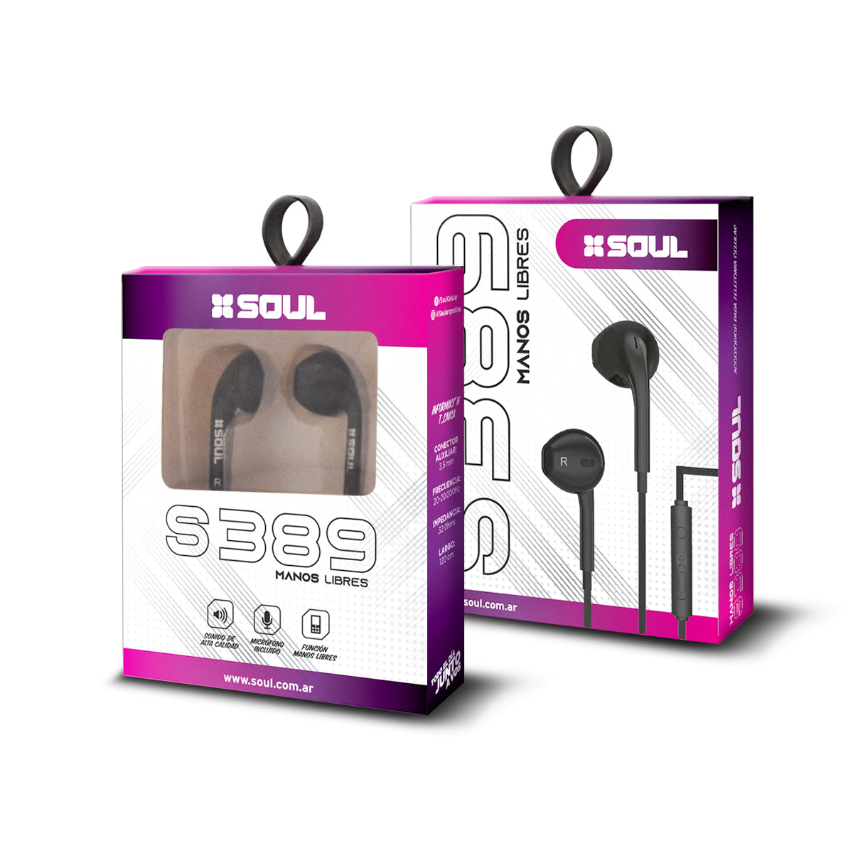 Auriculares Soul S389