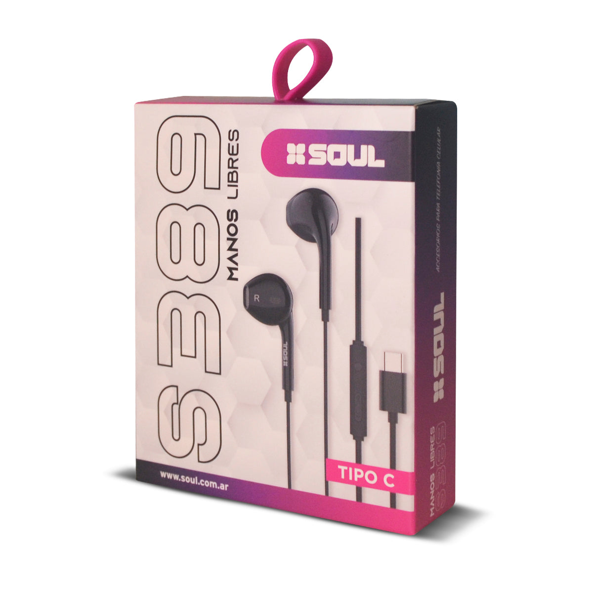 Auriculares Soul S389 Tipo C