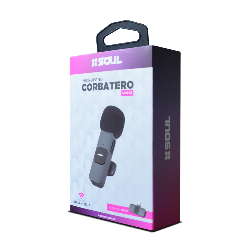 Micrófono Corbatero Soul - Lightning