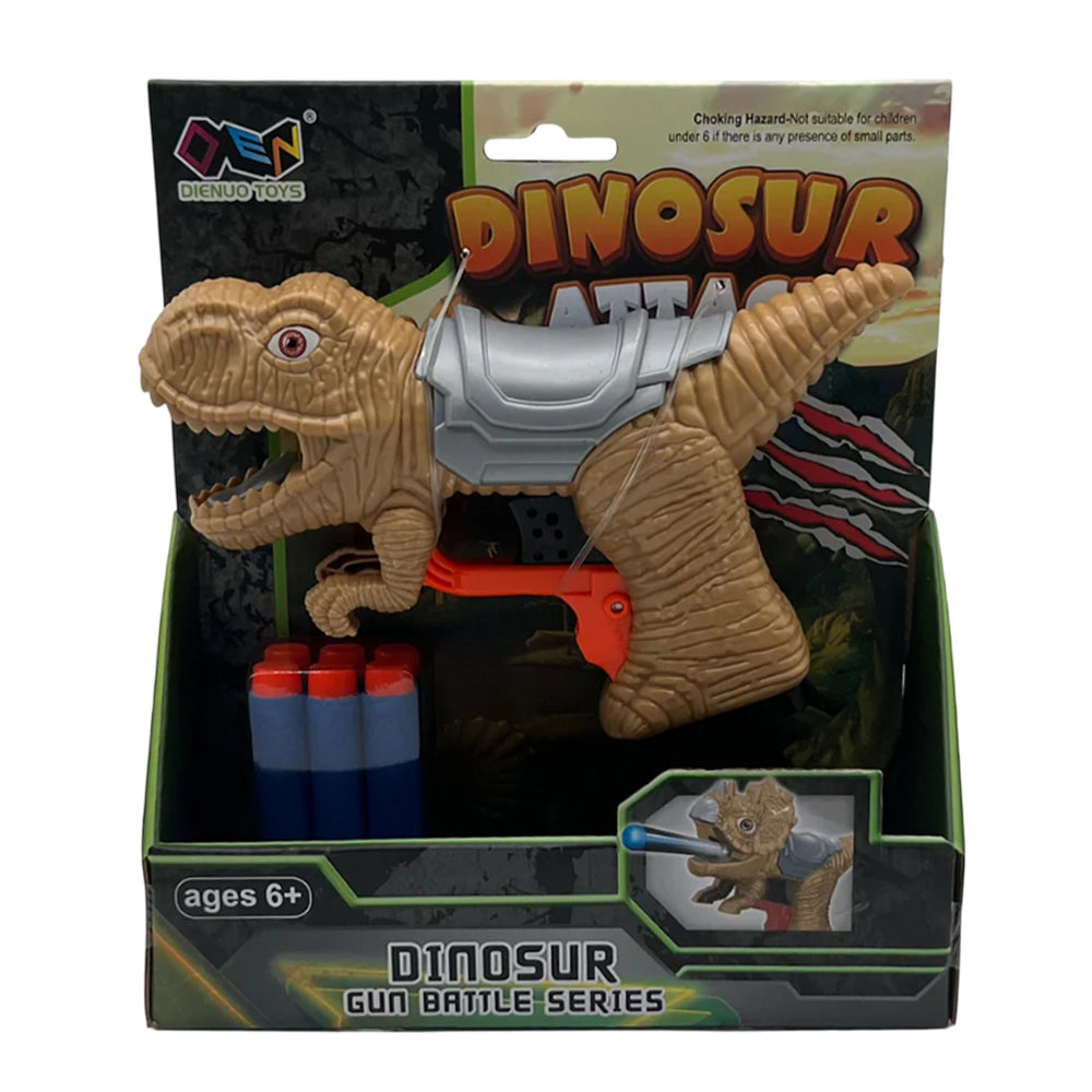 Pistola Lanzadardos Dinosaurios