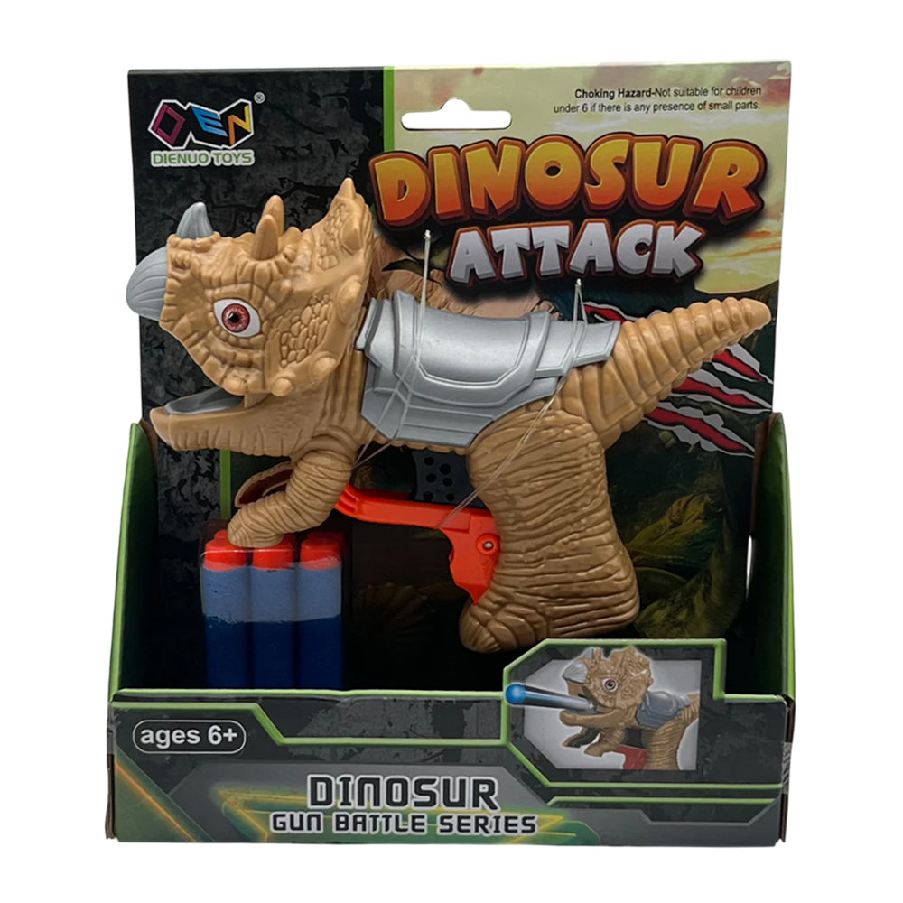 Pistola Lanzadardos Dinosaurios