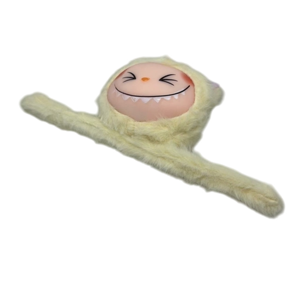 Pulsera Brazalete de Peluche Labubu Cabeza