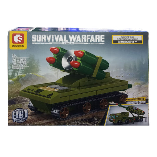 S-Block Misiles de Defensa Soviético (207086) 86 pcs