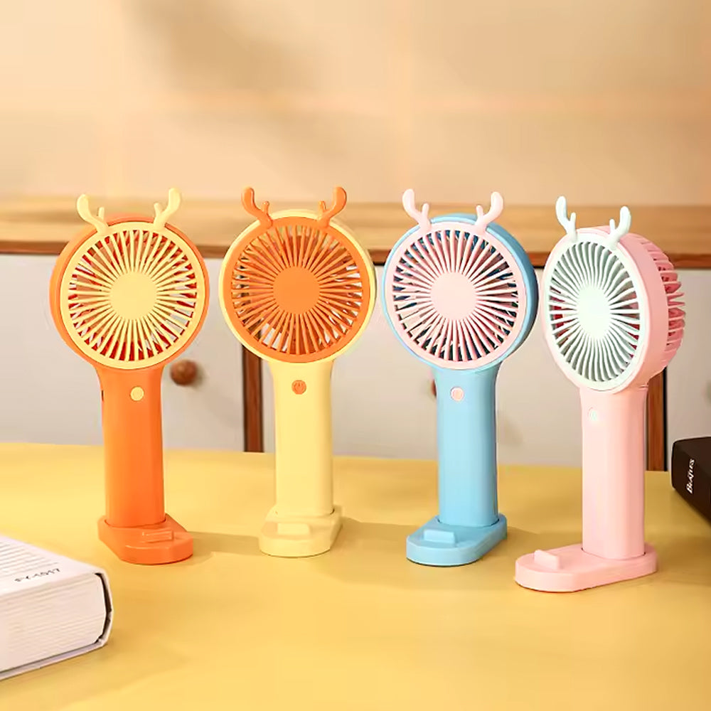Ventilador De Mano Con Orejas