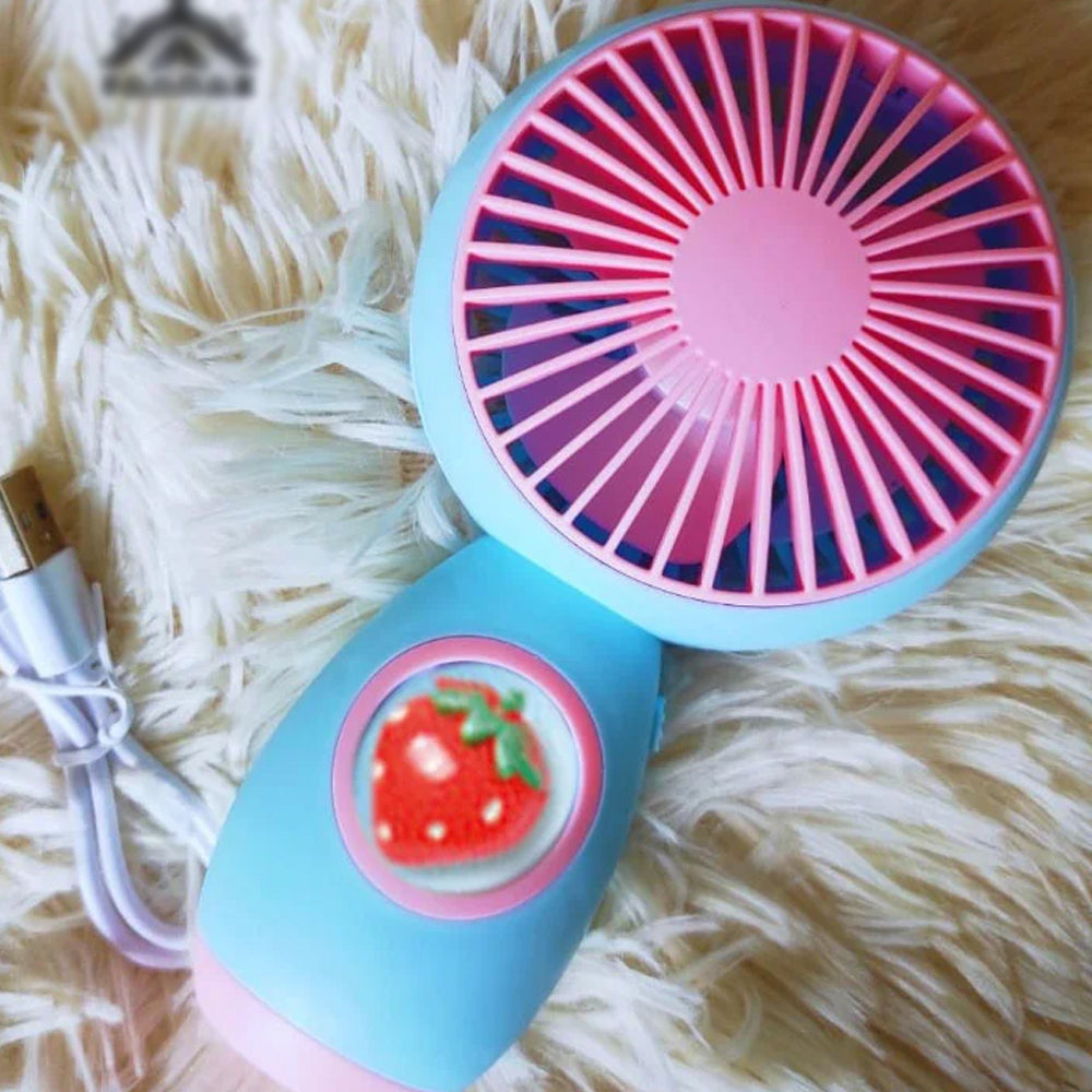 Ventilador de Mano Mini con Figuras